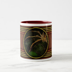 Caneca De Café Em Dois Tons Steampunk - Insect - Arachnia Automata