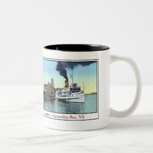 Caneca De Café Em Dois Tons Steamship Kingston