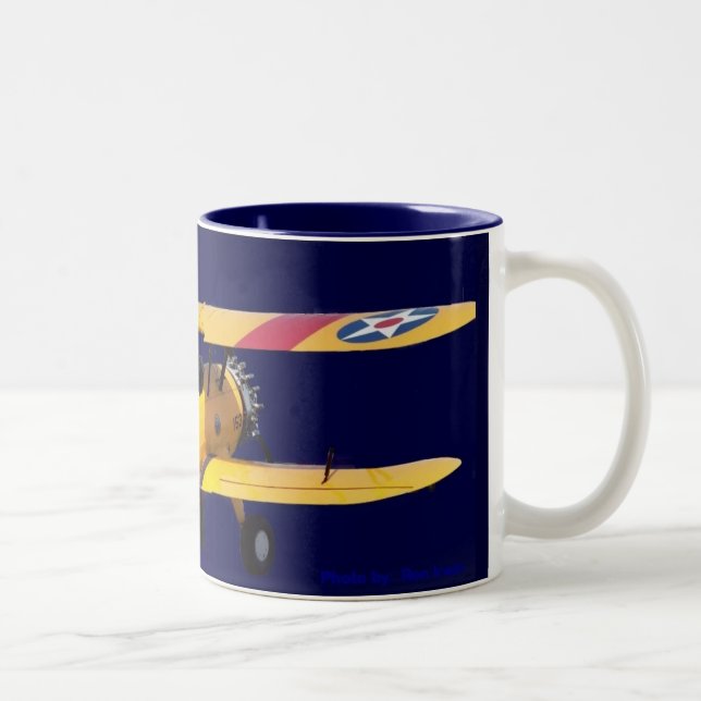 Caneca De Café Em Dois Tons Stearman (Direita)