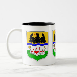 Caneca De Café Em Dois Tons Stema șvabilor bănățeni