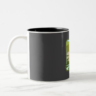 Caneca De Café Em Dois Tons Stewart Cascade Trail - Roteador do Utah