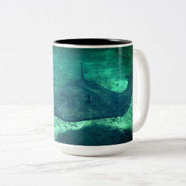 Caneca De Café Em Dois Tons Stingray