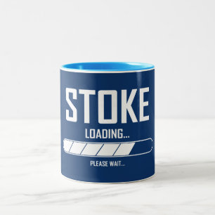 Caneca De Café Em Dois Tons Stoke Loading