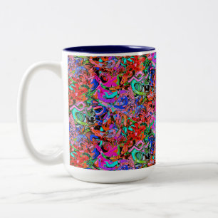 Caneca De Café Em Dois Tons Street style graffiti