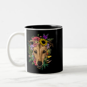 Caneca De Café Em Dois Tons Sua queda de Yall Poodle Cute Autumn Fall Folaves