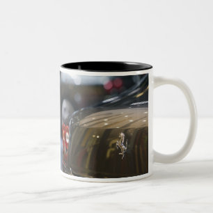 Caneca De Café Em Dois Tons SUÍÇA, GENEBRA: 75º Salão Automóvel Anual de Geneb