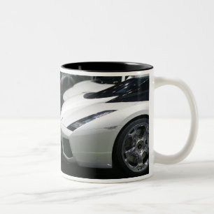 Caneca De Café Em Dois Tons SUIÇA, GENEBRA: 75. º Ano Automático de Genebra