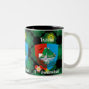 Caneca De Café Em Dois Tons Suíça Suisse Svizzera Svizra Switzerland taça
