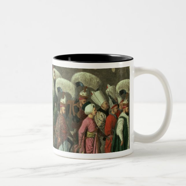 Caneca De Café Em Dois Tons Sultão Mahmud II na procissão, 1809 (Direita)