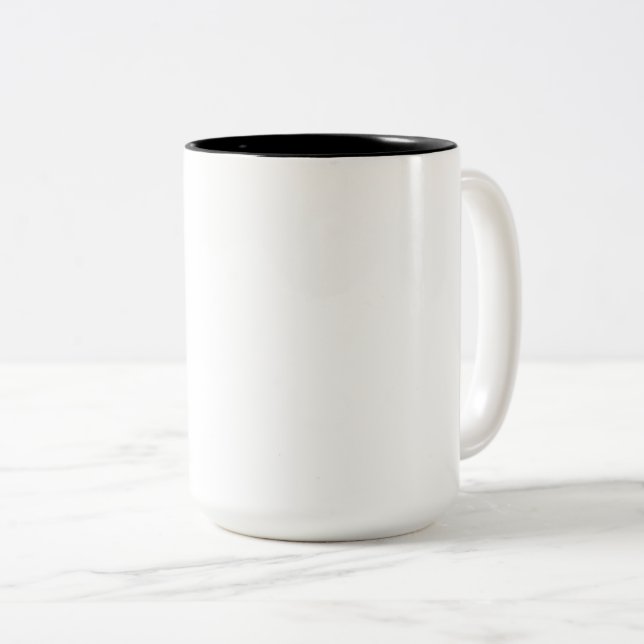 Caneca De Café Em Dois Tons Summer Vibes  (Frente Esquerda)