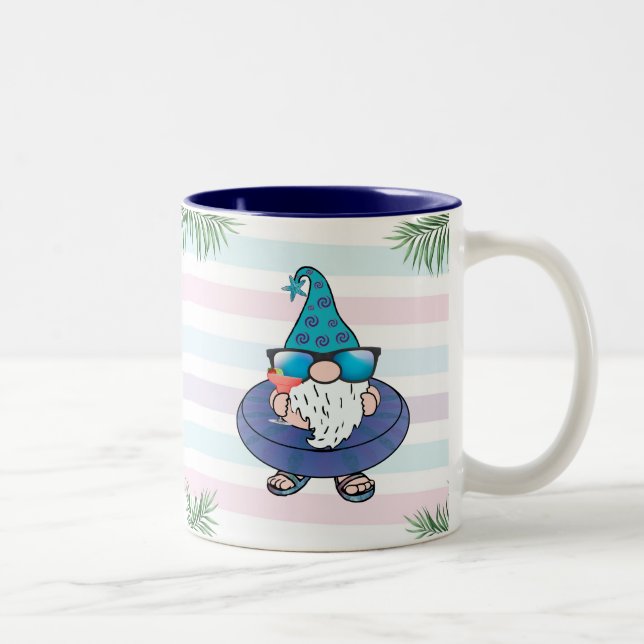 Caneca De Café Em Dois Tons Summer Vibes (Direita)