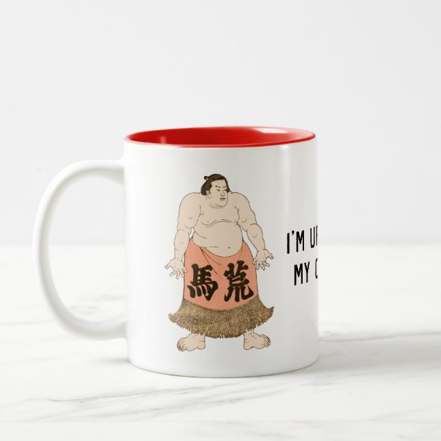Caneca De Café Em Dois Tons Sumo Morning (Esquerda)