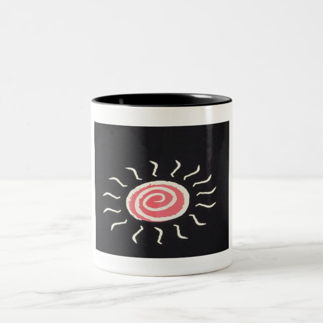 Caneca De Café Em Dois Tons Sun Coffee Mug (Centro)