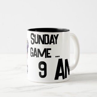 Caneca De Café Em Dois Tons Sunday Drool Mug