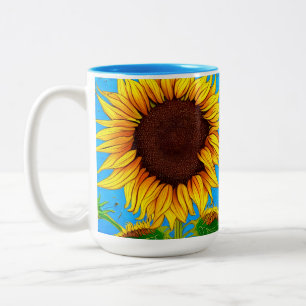 Caneca De Café Em Dois Tons Sunflower, França
