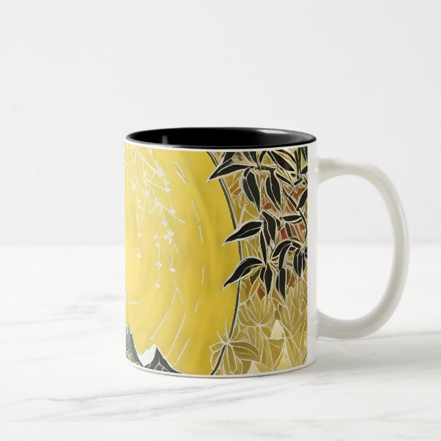 Caneca De Café Em Dois Tons Sunny Zen (Direita)