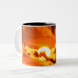 Caneca De Café Em Dois Tons Sunset