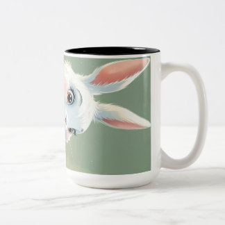 Caneca De Café Em Dois Tons Sunset Serenade: Grazing Girafas no Savana"