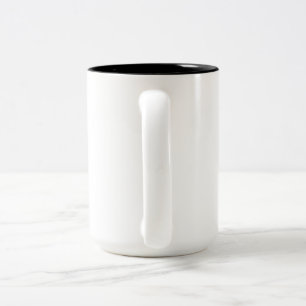 Caneca De Café Em Dois Tons Super Mãe