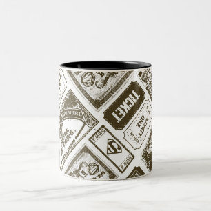 Caneca De Café Em Dois Tons Supergirl Admite Um Padrão Castanho