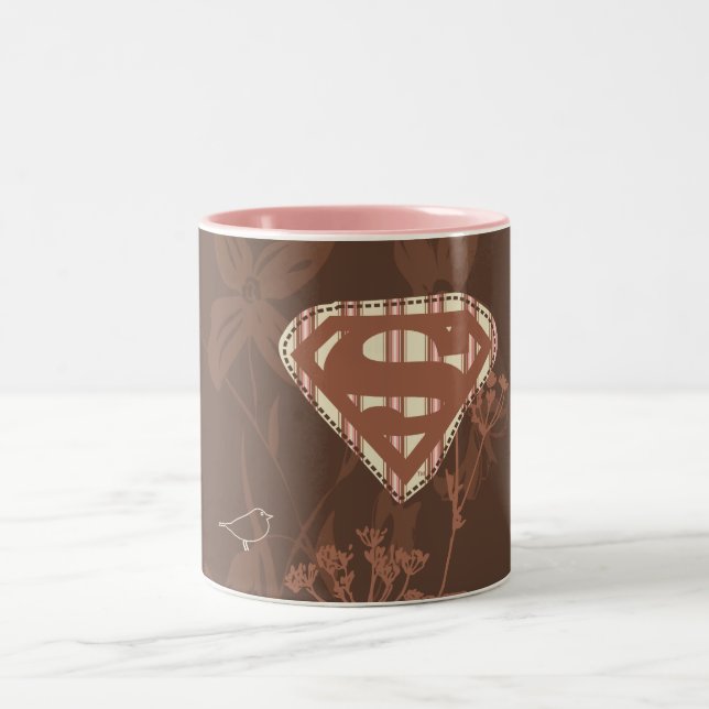 Caneca De Café Em Dois Tons Supergirl Brown Bird (Centro)