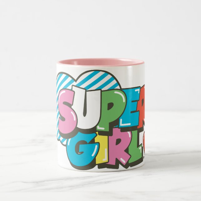 Caneca De Café Em Dois Tons Supergirl J-Pop 9 (Centro)