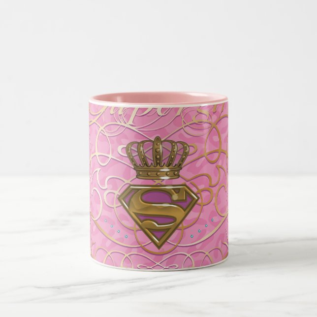 Caneca De Café Em Dois Tons Supergirl Pink (Centro)