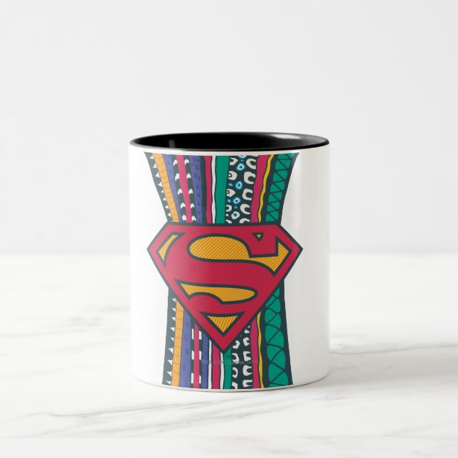 Caneca De Café Em Dois Tons Supergirl Random World 4 (Centro)