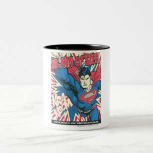 Caneca De Café Em Dois Tons Superman 12