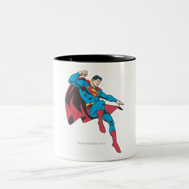 Caneca De Café Em Dois Tons Superman 20 (Centro)