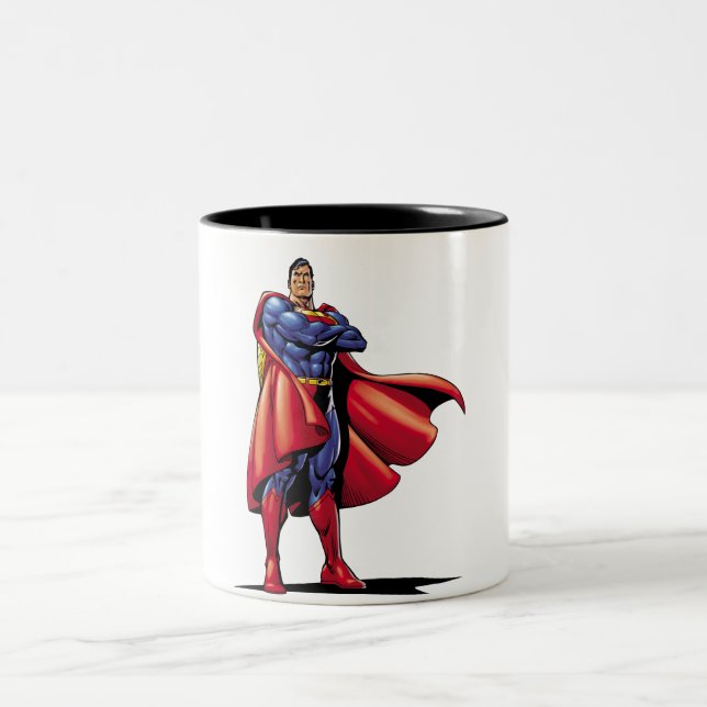Caneca De Café Em Dois Tons Superman 3 (Centro)