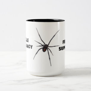 CANECA DE CAFÉ EM DOIS TONS SUPREMACIA FÊMEA