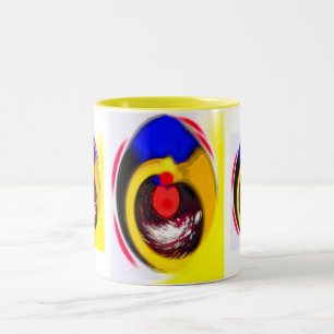 Caneca De Café Em Dois Tons Surpresa do ovo