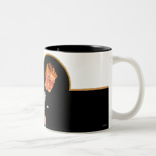 Caneca De Café Em Dois Tons Suspender perdido