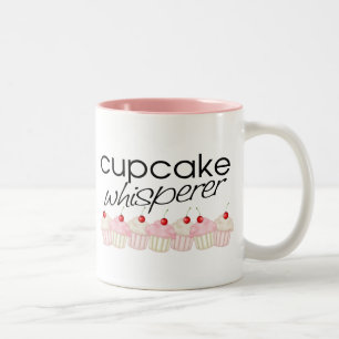 Caneca De Café Em Dois Tons Sussurro do cupcake