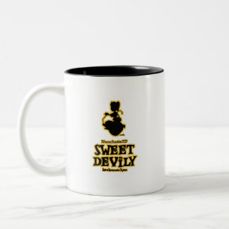 Caneca De Café Em Dois Tons Sweet Devily