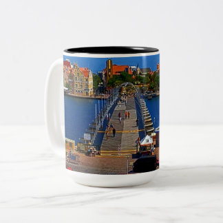 Caneca De Café Em Dois Tons Swing Old Lady Curacao Bridge