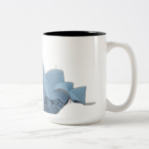 Caneca De Café Em Dois Tons Sydney Opera House em Lace Padrões