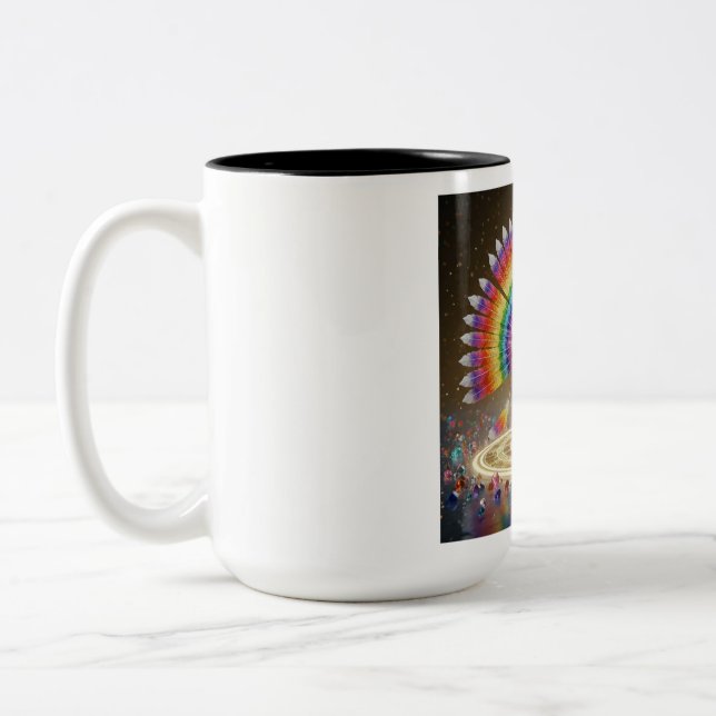Caneca De Café Em Dois Tons Symphony Turkey Mug (Esquerda)