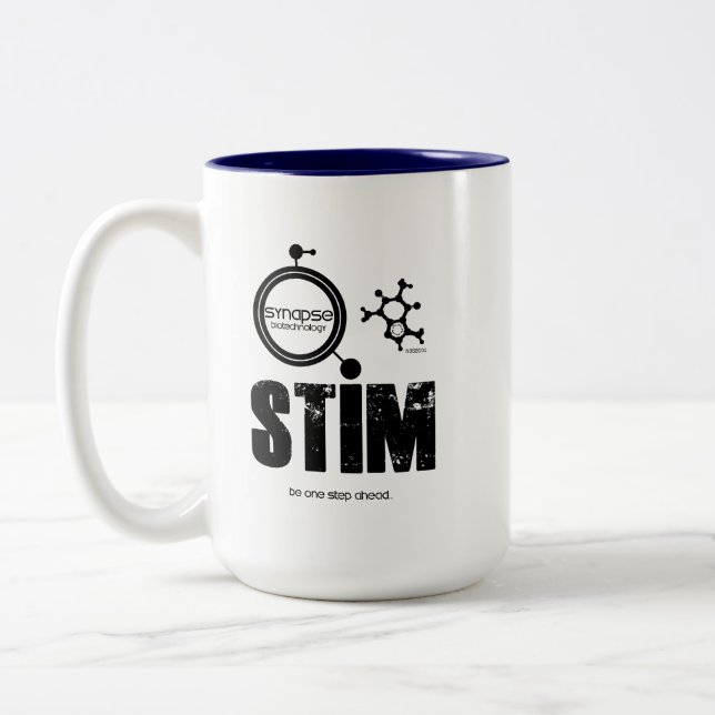 Caneca De Café Em Dois Tons Synapse Bio Tech STIM Mug (Esquerda)
