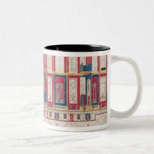 Caneca De Café Em Dois Tons T31456 estudo de um fresco romano, 1775 (w/c,