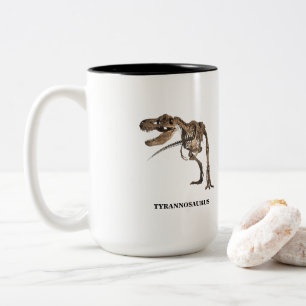 Caneca De Café Em Dois Tons T Rex