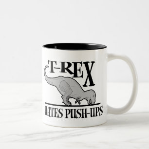 Caneca De Café Em Dois Tons T-Rex deia Impulso-UPS $18,95