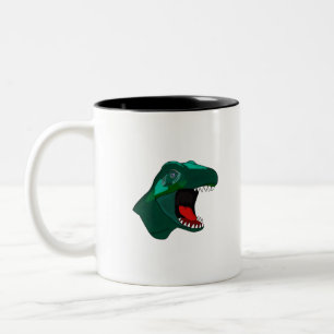 Caneca De Café Em Dois Tons T Rex Dinossaur