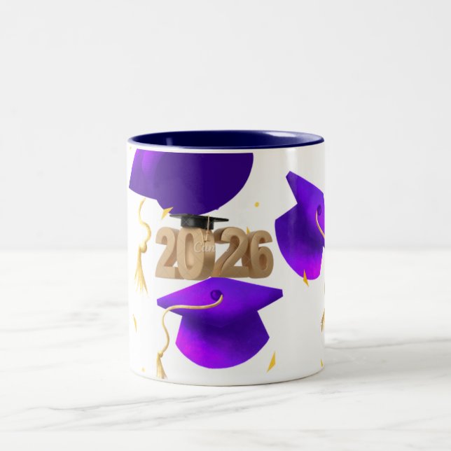 Caneca De Café Em Dois Tons T-Shirt (Centro)