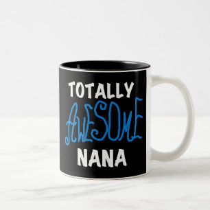 Caneca De Café Em Dois Tons T-shirt e presentes azuis totalmente