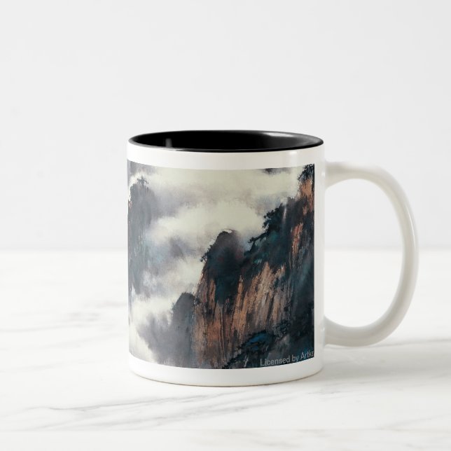 CANECA DE CAFÉ EM DOIS TONS TA HUANG SHAN (Direita)