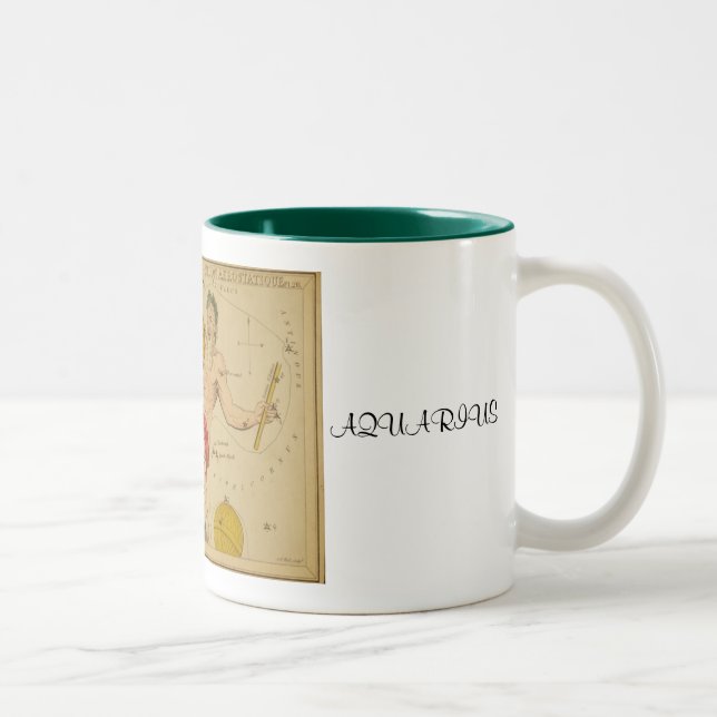 Caneca De Café Em Dois Tons Taça Aquário (Direita)