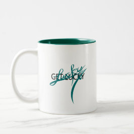 Caneca De Café Em Dois Tons Taça Café: Tire Sorte