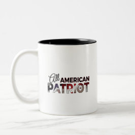 Caneca De Café Em Dois Tons Taça Café: Todo Patriota Americano